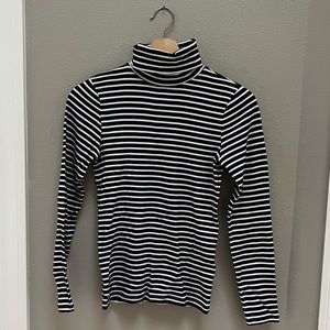 Striped Jcrew Turtleneck